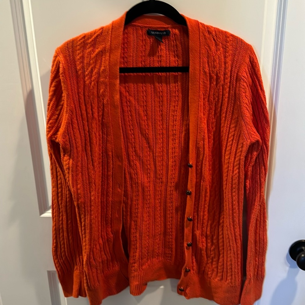 Lands End cardigan